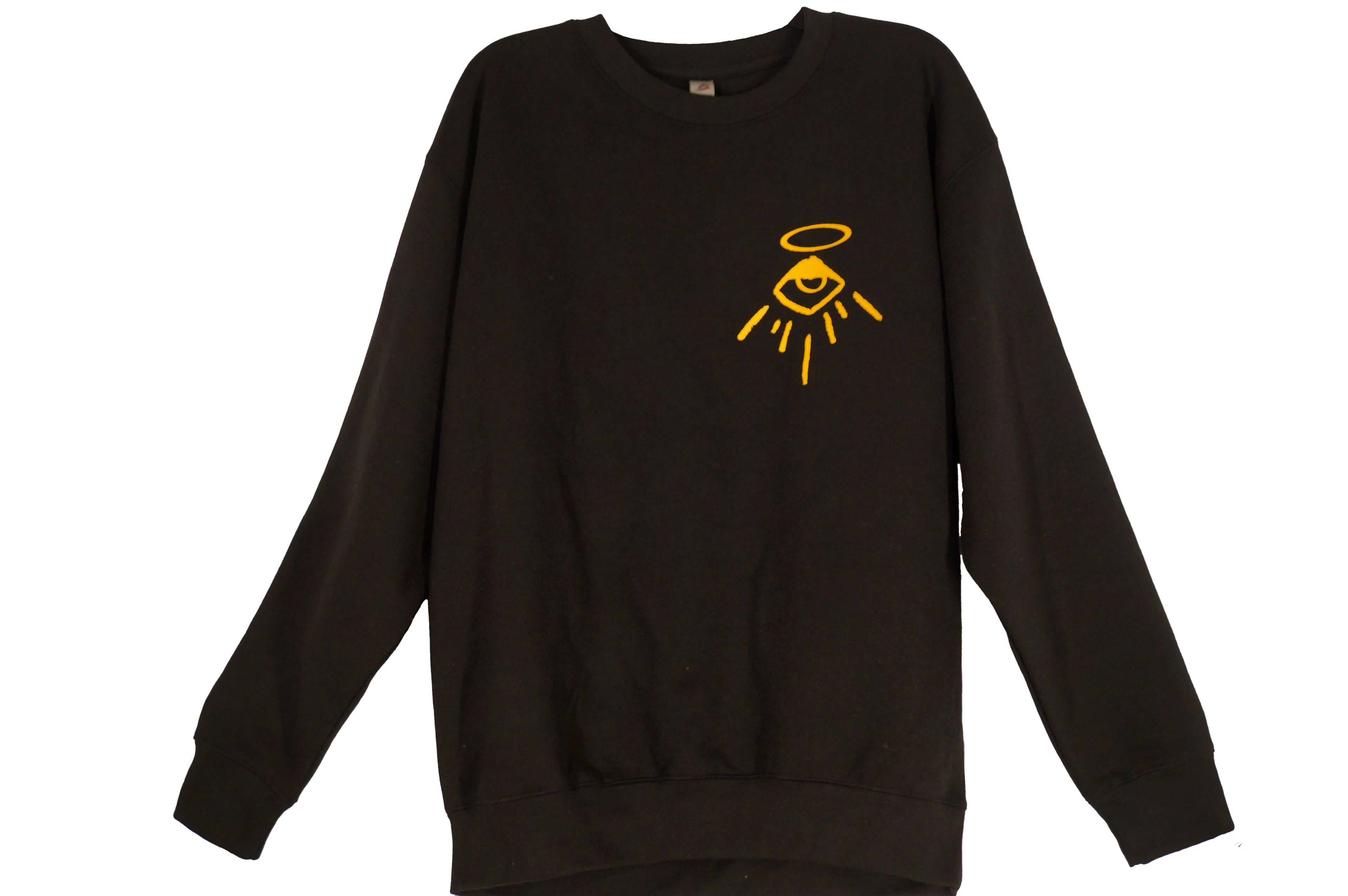 "iaskedGodaboutu" Heavyweight Crew Neck