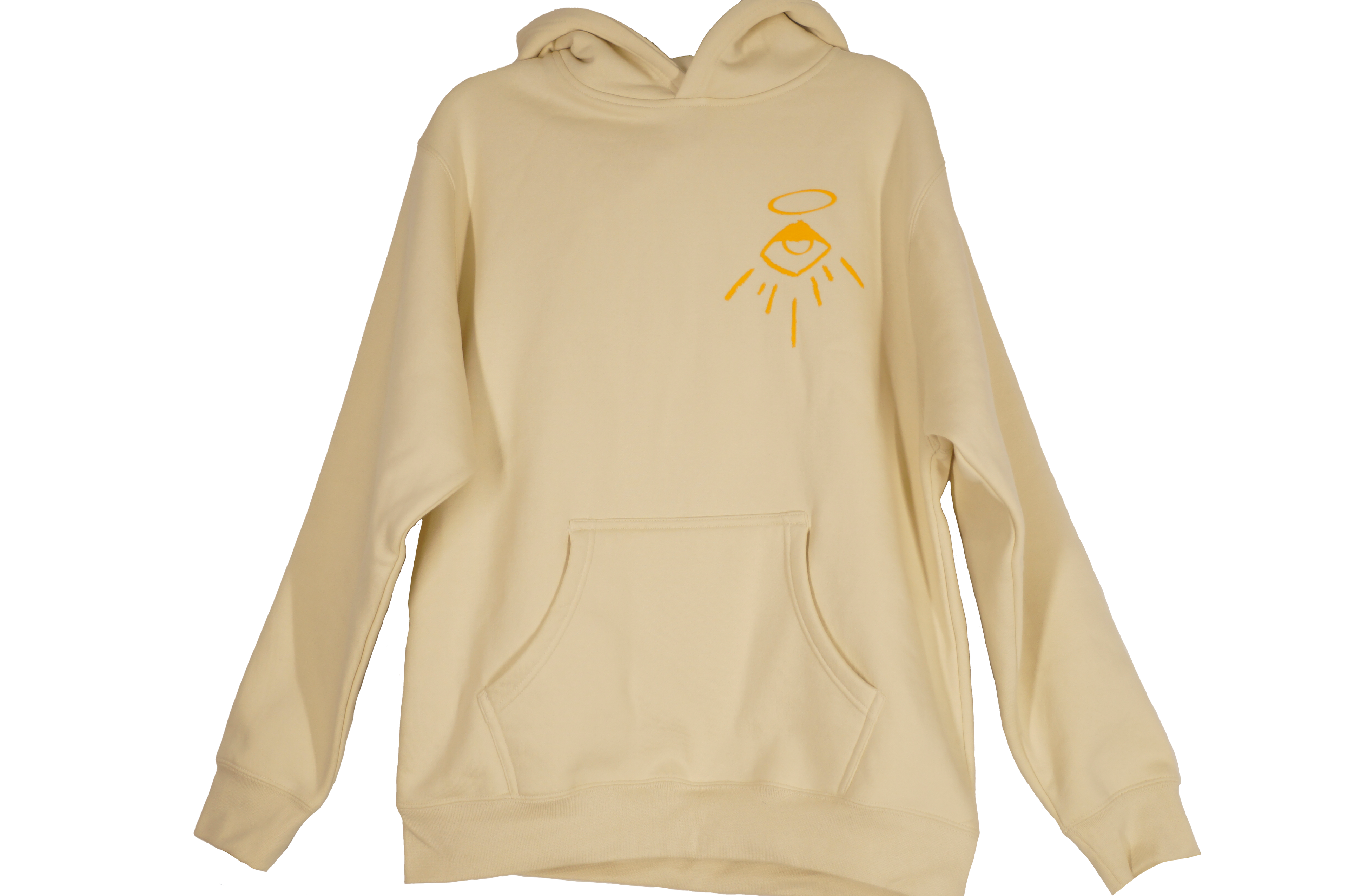 "iaskedGodaboutu" Heavyweight Hoodie