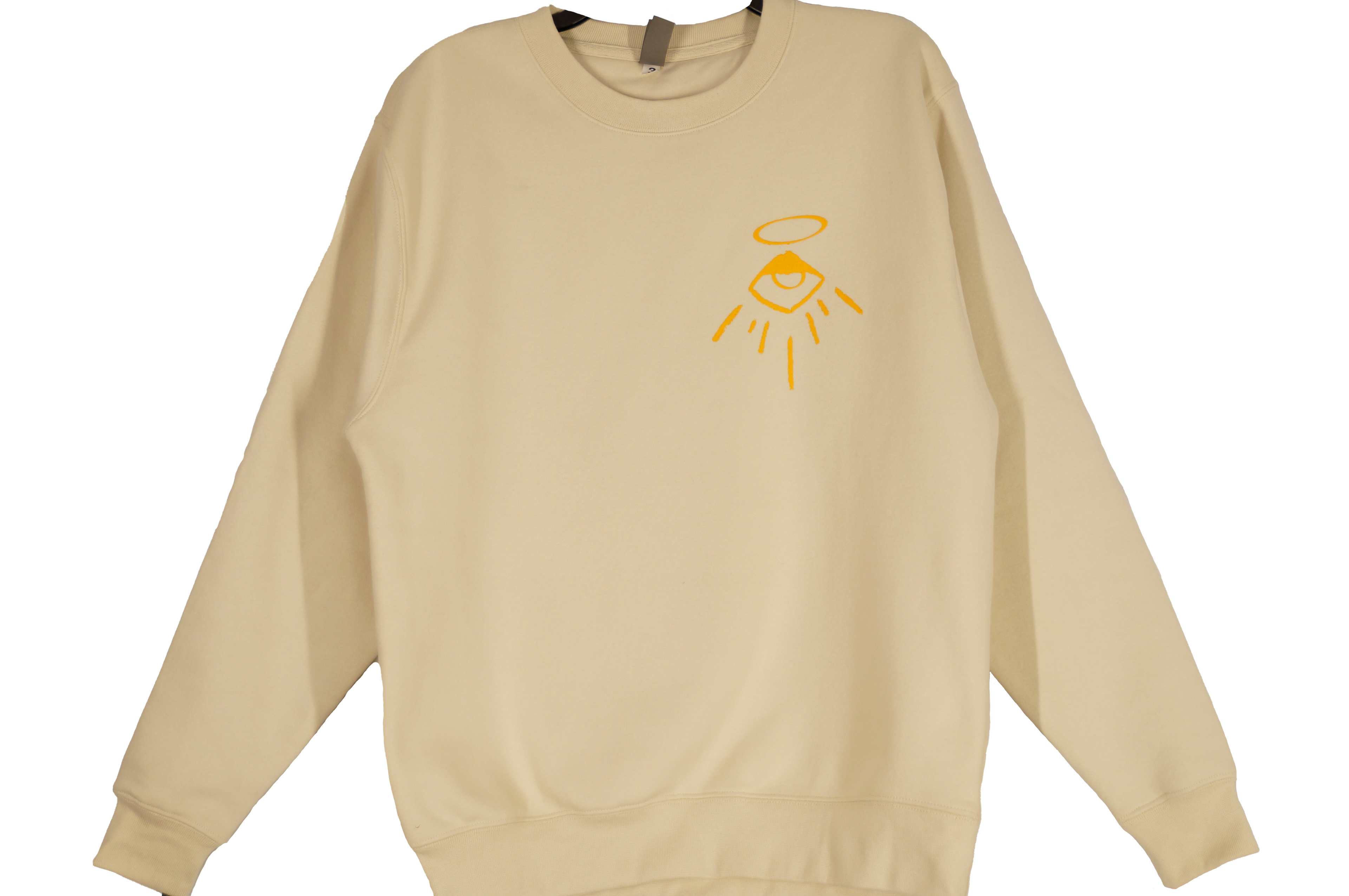 "iaskedGodaboutu" Heavyweight Crew Neck